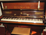 Ibach upright piano front