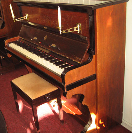 Ibach upright piano in Rosewood and Ebony