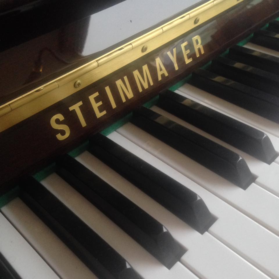 Steinmeyer Dark Walnut upright piano