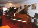 Grand pianos for sale including Bechstein, Bluthner, Broadwood, Steck, and other quality makes