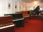 Upright pianos for sale including Kemble, Kawai, Ibach, Chappell
